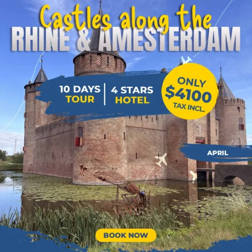 Castles along the Rhine & Amsterdam April 2027