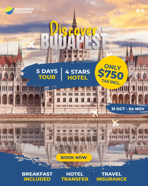 Budapest Bratislava Praque October 2026