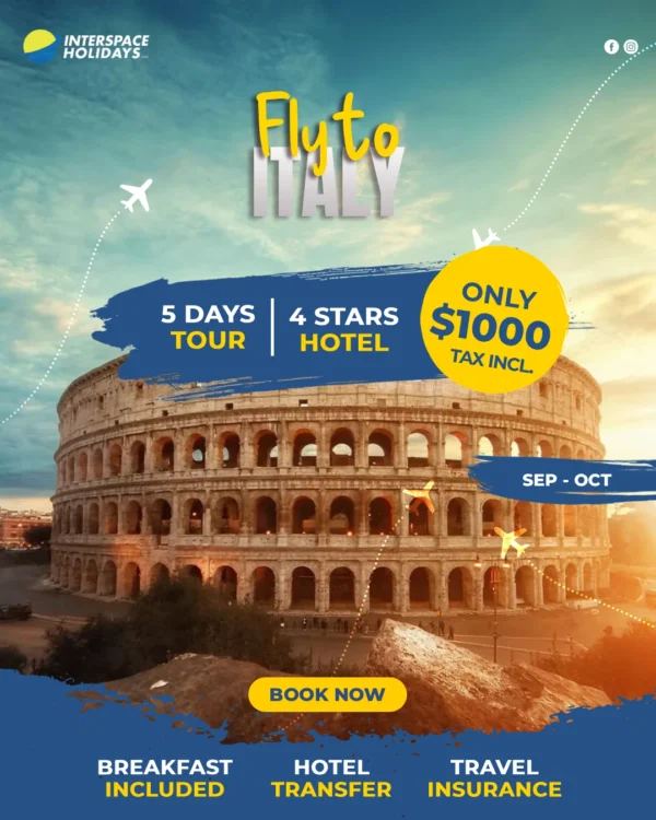Italy September & October 2026