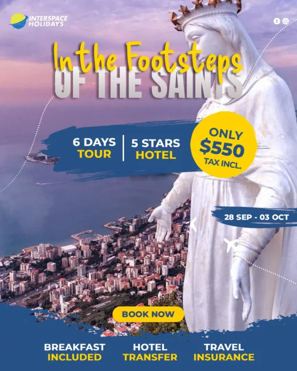 In the Footsteps of the Saints - Lebanon September 2026